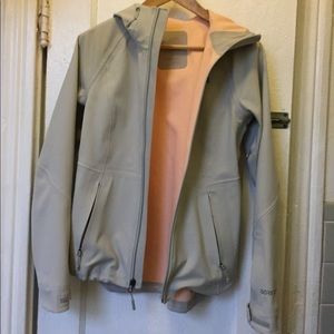 North face raincoat'